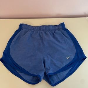 Nike blue athletic shorts XS